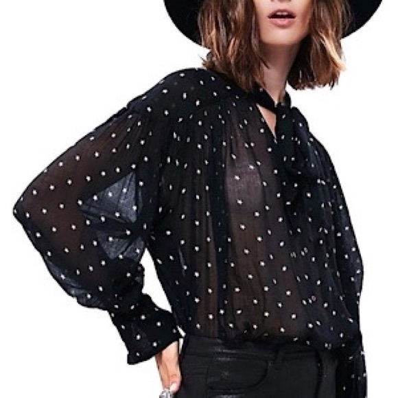 Free People Tops - Free People Star Point Blouse